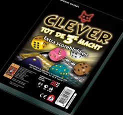 1002 Games Scoreblokken Clever tot de 3e macht
