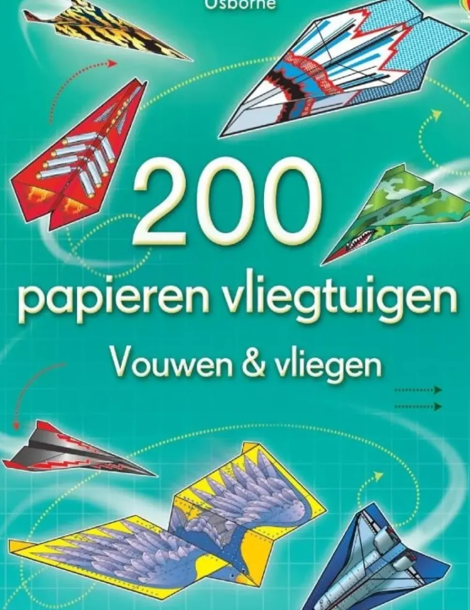 200 Papieren vliegtuigen - vouwen en vliegen
