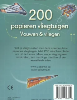 200 Papieren vliegtuigen - vouwen en vliegen