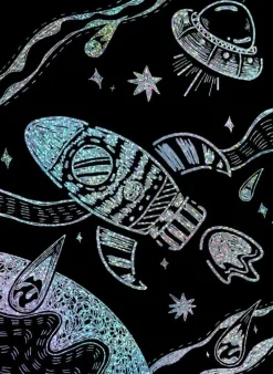 Avenir Kras met Sjablonen Ruimte