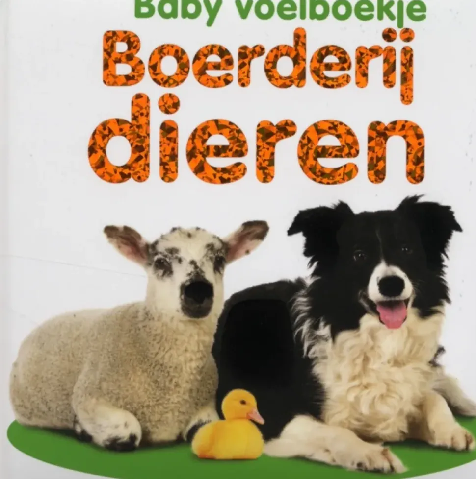 Baby voelboekje Boerderijdieren
