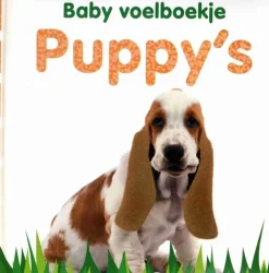 Baby voelboekje Puppy's