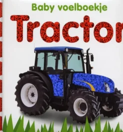 Baby voelboekje Tractor