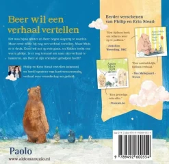 Beer wil een verhaal vertellen