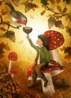 Bijdehansje Postkaart Call me Robin