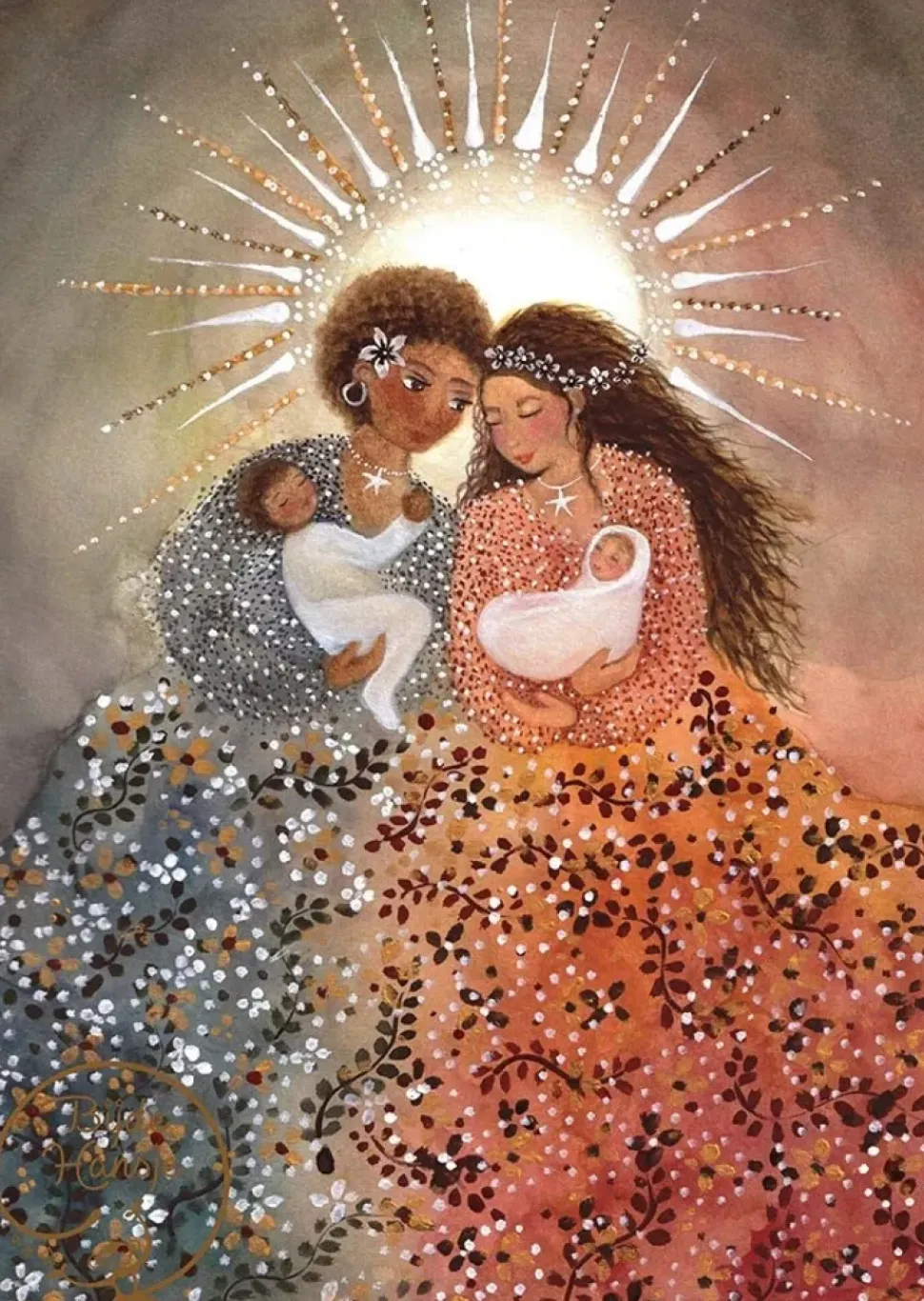 Bijdehansje Postkaart Close Harmony