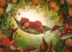 Bijdehansje Postkaart Enchanted Forest