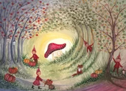 Bijdehansje Postkaart Gnomes