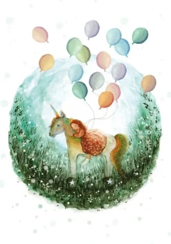 Bijdehansje Postkaart Hip Hip Hooray