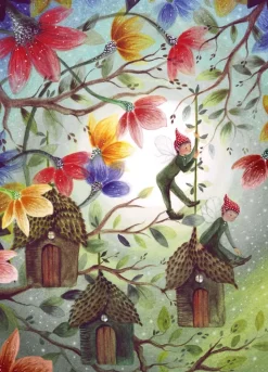 Bijdehansje Postkaart Little Lodges