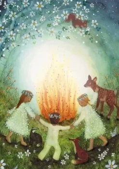 Bijdehansje Postkaart Midsummer