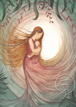 Bijdehansje Postkaart Motherhood