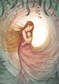 Bijdehansje Postkaart Motherhood