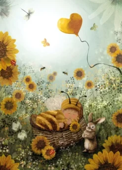 Bijdehansje Postkaart My Little Honeybee