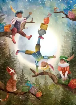 Bijdehansje Postkaart Pakjes Plezier