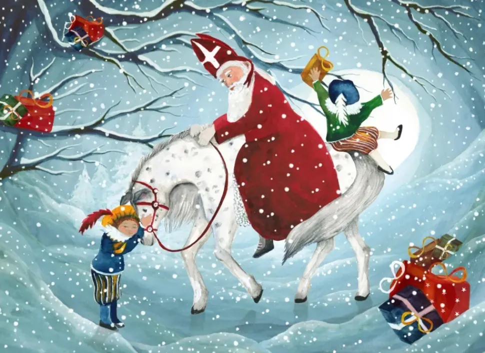 Bijdehansje Postkaart Pietenpret