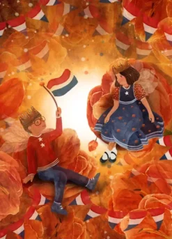 Bijdehansje Postkaart Royal Tulip