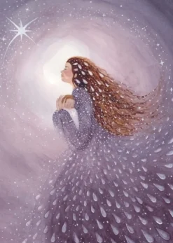 Bijdehansje Postkaart Teardrop Star