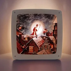 Bijdehansje Seizoensplaat Sint