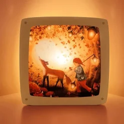 Bijdehansje Seizoensplaat Glow in the Dark