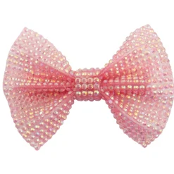Boutique Pink Gem Bow Hairclip
