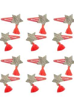 Boutique Sassy Tassy Star Hairclips, 2 Pcs