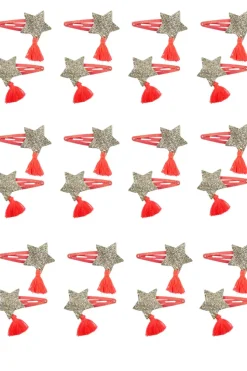 Boutique Sassy Tassy Star Hairclips, 2 Pcs