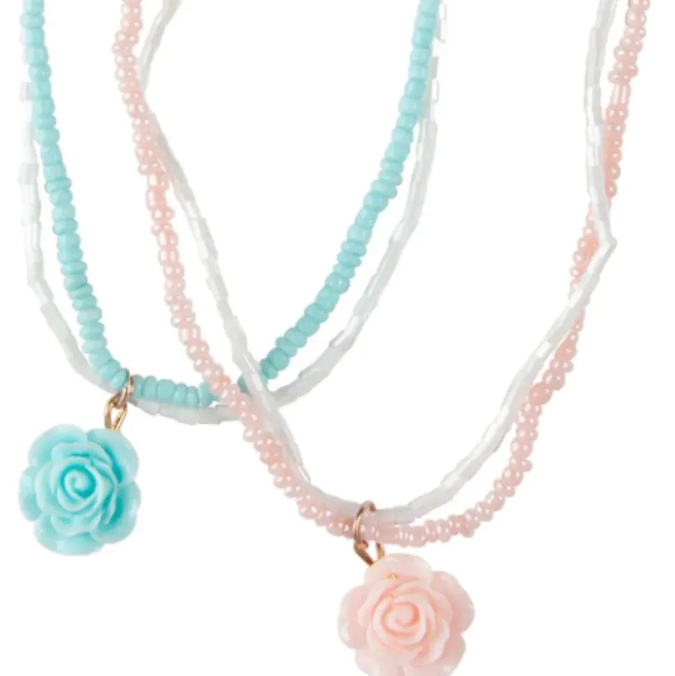 Boutique Shimmer Flower Bracelet