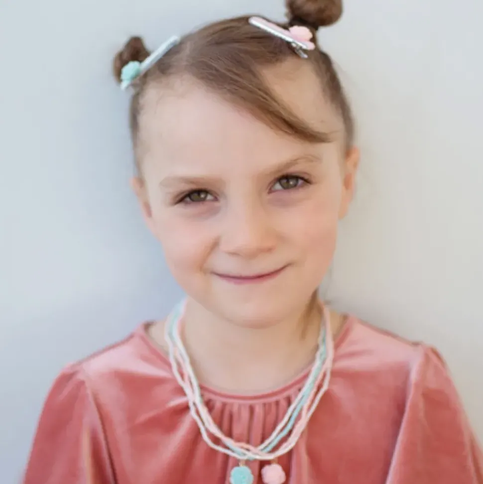 Boutique Shimmer Flower Bracelet