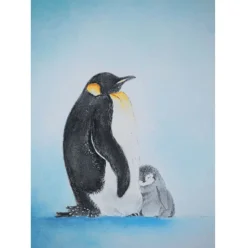 Brechtje Duijzer Ansichtkaart Pinguïns