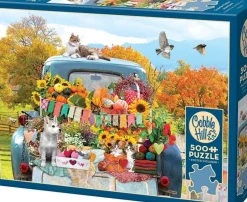 Cobble Hill Puzzel Country Truck in Autumn 500 pcs