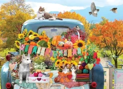 Cobble Hill Puzzel Country Truck in Autumn 500 pcs