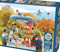 Cobble Hill Puzzel Country Truck in Autumn 500 pcs