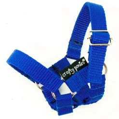 crafty ponies Halster Blauw