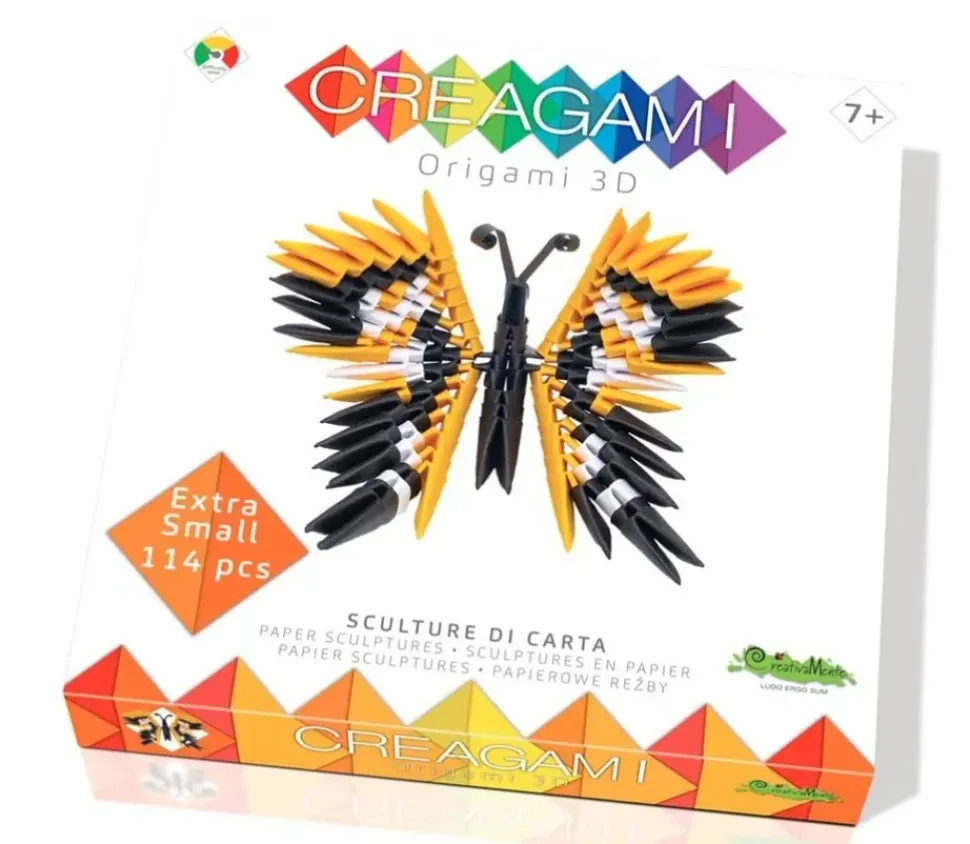 Creagami Origami Vlinder 3D XS