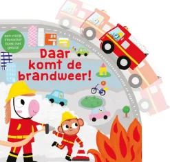 Daar komt de brandweer