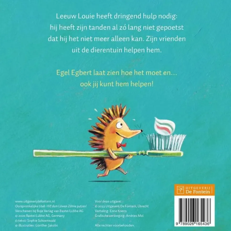 De grote tandenpoetshulp (kartonboek)