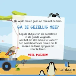De Lantaarn Puzzeltrein Wilde Dieren
