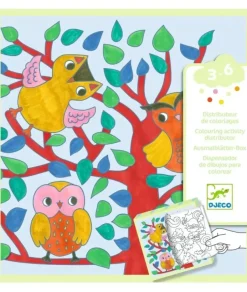 Djeco Kleurplaten Bos