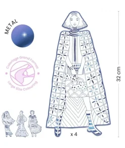 Djeco Kleurplaten Mode Laura