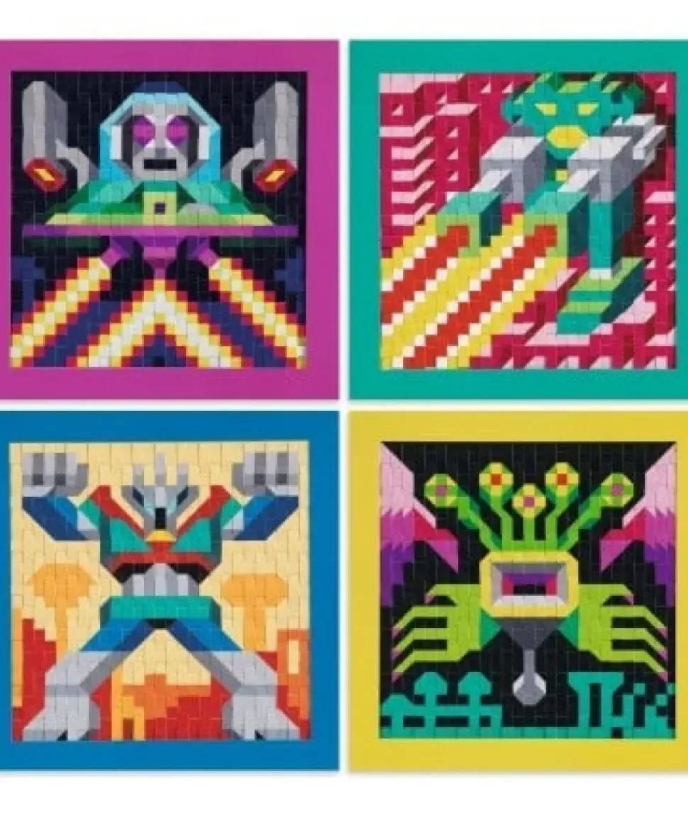 Djeco Knutselset Invaders