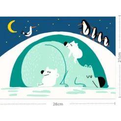 Djeco Kraskaarten Learning about animals