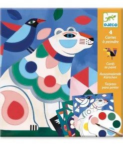 Djeco Schilderkaarten Fanciful Bestiary