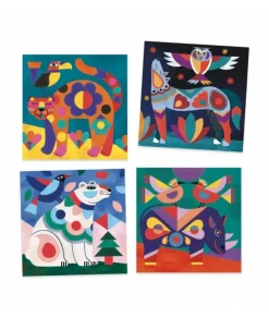 Djeco Schilderkaarten Fanciful Bestiary