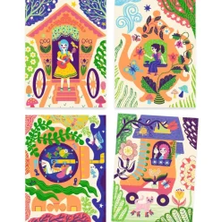 Djeco Scratch Grappige Huizen