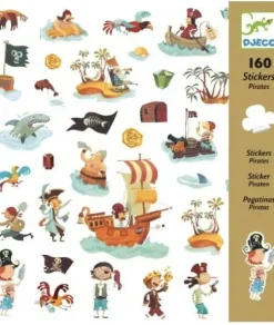 Djeco Stickerset Pirates