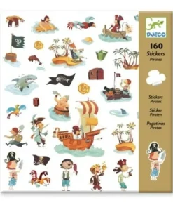 Djeco Stickerset Pirates