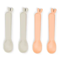 Done by Deer Kinderlepel 4-delig Lalee Sand/Coral