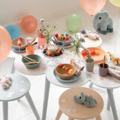 Done by Deer Kinderlepel 4-delig Lalee Sand/Coral