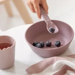 Done by Deer Kinderlepel 4-delig Lalee Sand/Coral